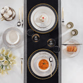 Schafer Fiesta 24 Parça Yemek Takımı Gri